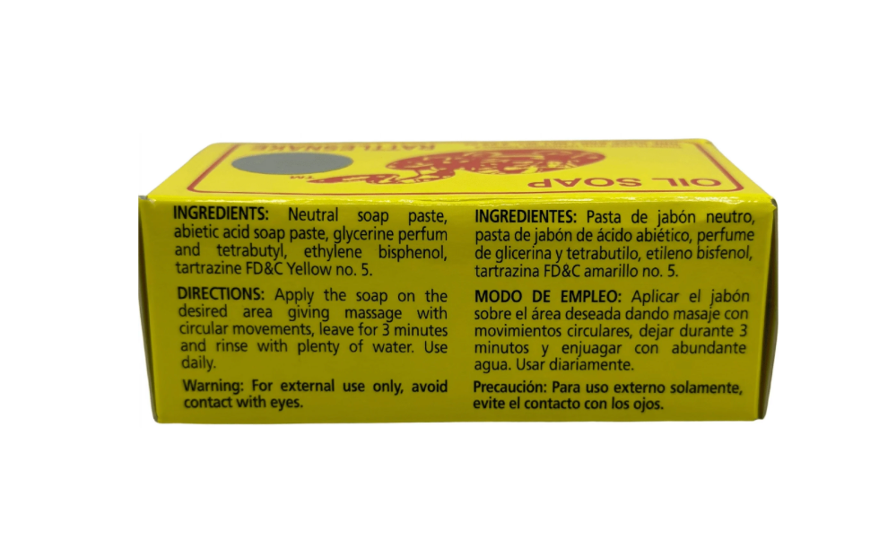 Kit- 1 Bote de 90 Capsulas Vibora de Cascabel y 2 Jabones Vibora de Cascabel 100% Mexicano