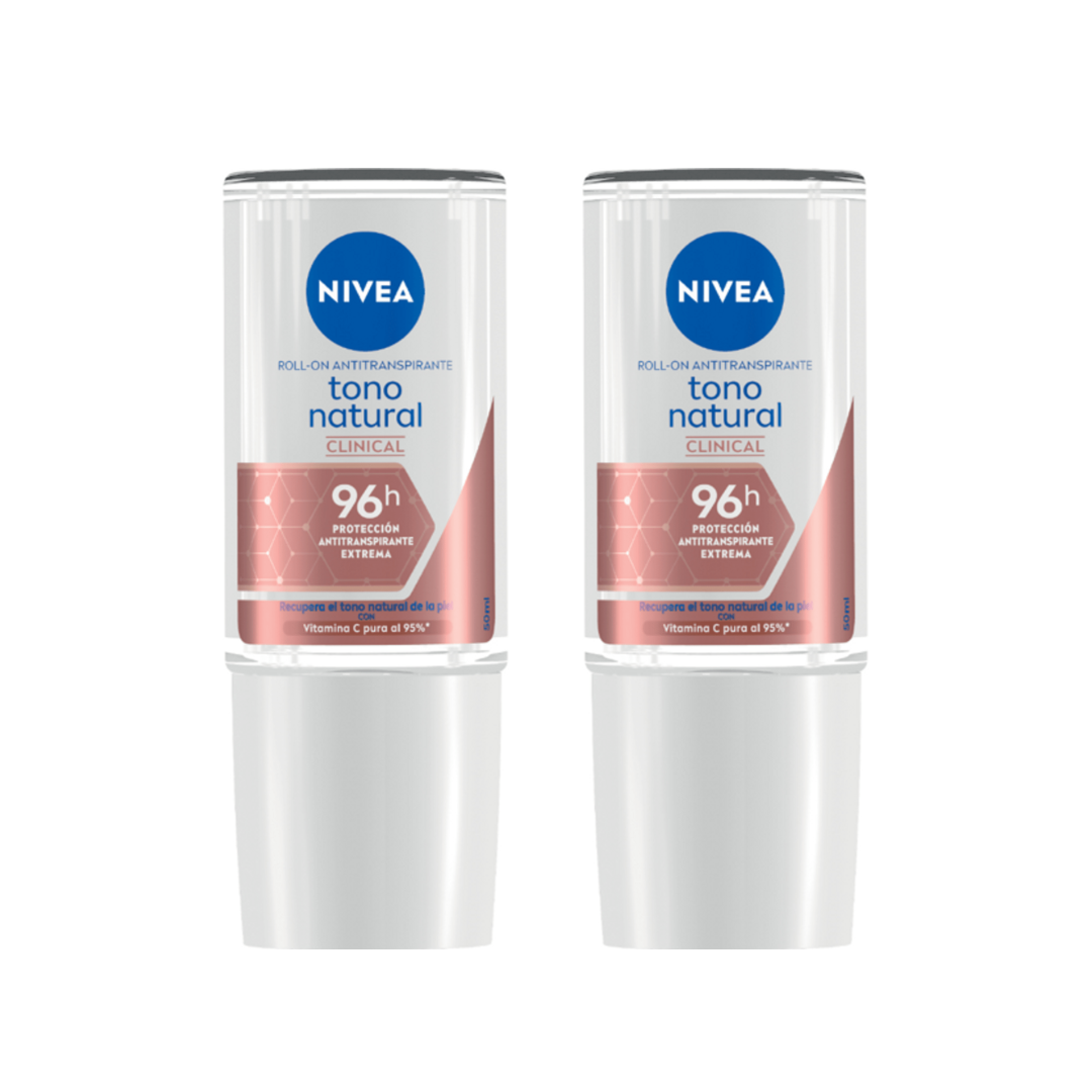 Nivea Pack of 2 Clinical Roll-On 95% Pure Vitamin C